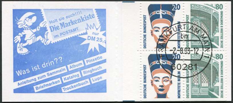 MH 28a A 50mm/ 4,5mm, SIV mit Versandstellenstempel