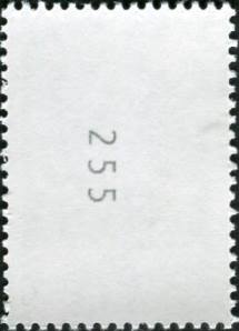 0,05€, Mi.Nr.3296 **  500er Rolle, EAN Code A, Nr. Type 2, SZ2 mit 3 stelliger Nr. ungerade