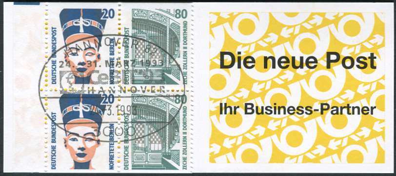 MH 28b A 50mm/ 3,5mm, SIII, mit Ersttagesstempel Hannover nicht gefaltet