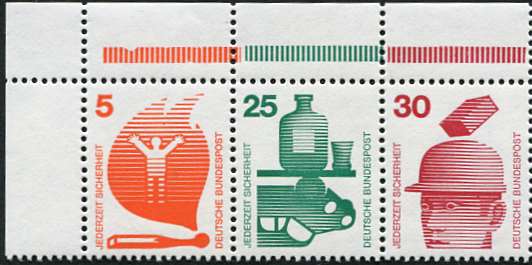 Bund ZDR ER W44.1 ** Eckrand, oben links