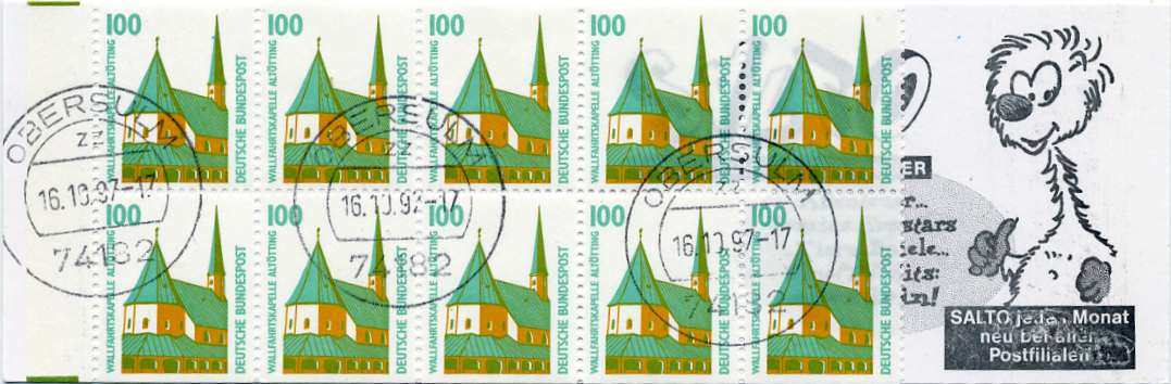 MH 32 A 50mm, Tagesstempel MH 32 A 50mm, Tagesstempel