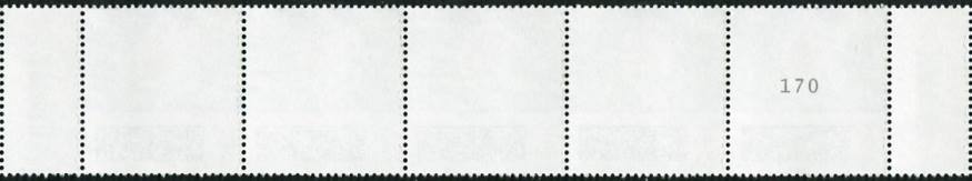 0,10€, Mi.Nr.3723 II ** 200er Rolle, 5er Streifen mit 3stelliger Nr. gerade, 2x EAN Code, Druck Bundesdruckerei