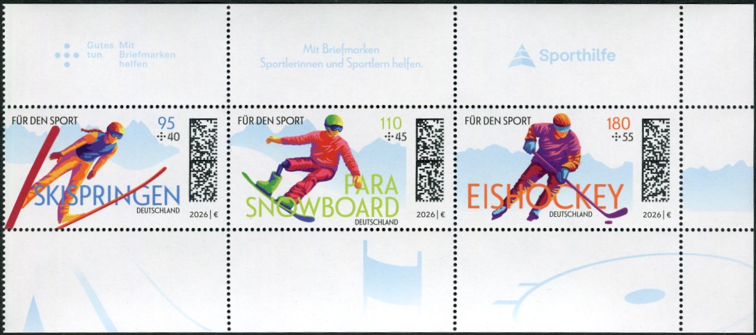 BU-HBL 62 aus MH 134 ** ungefaltet