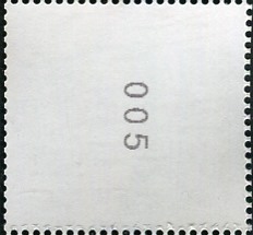 1,10€, Mi.Nr.3671 II ** 1. Auflage, SZ2 mit Nr. 005 ungerade, EAN Code