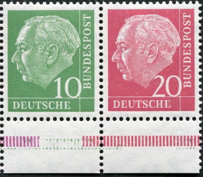 Bund ZDR W21 X b ** Unterrand