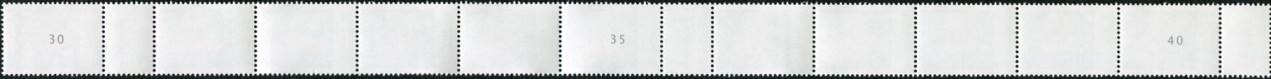 0,10€, Mi.Nr.3314 **  500er Rolle 11er Streifen 3x EAN Code A, Nr. Typ 2, 2-2-2stellig Nr, g-u-g