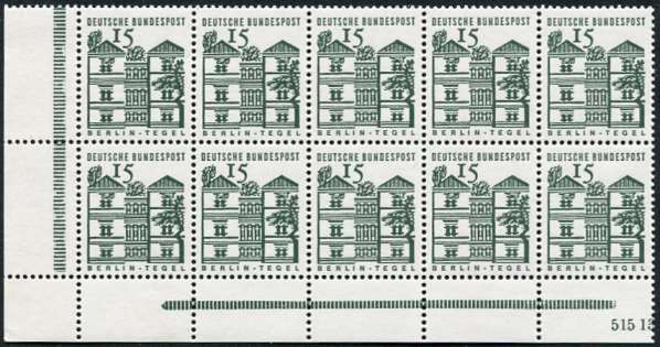 H-Blatt 15 RLV VIb ** Eck unten links mit Teil-HAN 515-135/6.65-2