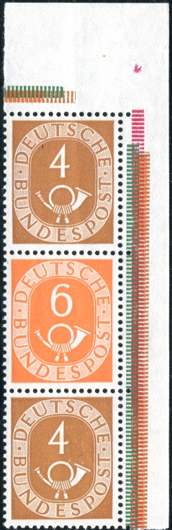 Bund ZDR S2 ** Eckrand oben rechts
