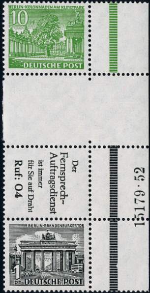Berlin ZDR SZ6**  HAN 15179.52