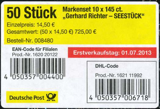 FB032 Erstagsslabel DHL