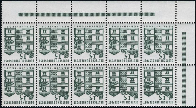 H-Blatt 15 RLV V ** Eck oben rechts