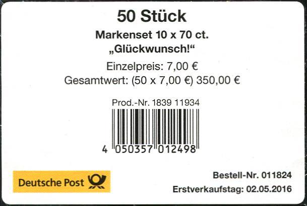 FB058 Verpackungslabel