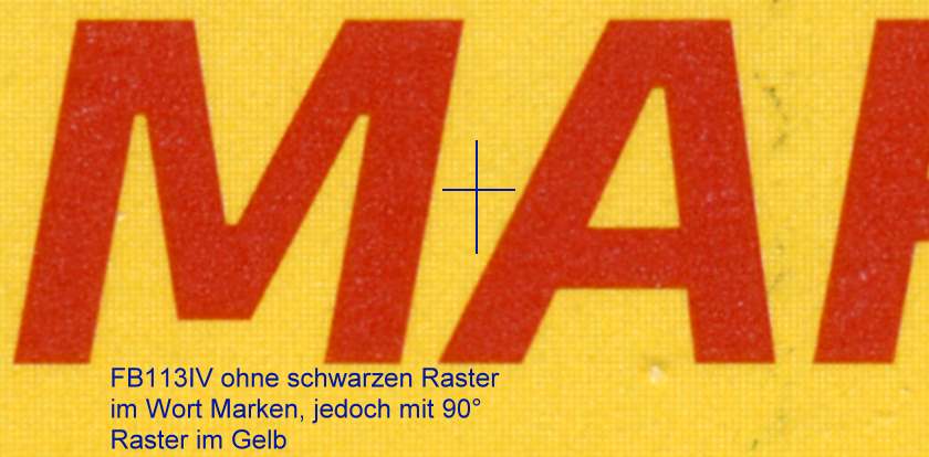 FB 113 IV ** mit DMC Code,  Druck GDL