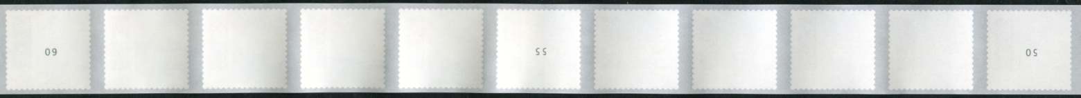 0,95€, Mi.Nr.3873 I **, 11er Streifen Nr., 2stellig, kopfstehend, 100/500/5000er Rolle