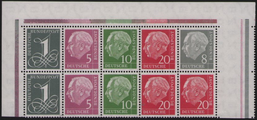 H-Blatt ER_li_oben_8yII ** RLV III, mit ER oben links mit Zwischensteg