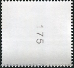 1,10€, Mi.Nr.3671 II ** 1. Auflage, SZ2 mit 3stelliger Nr. g/u, EAN Code