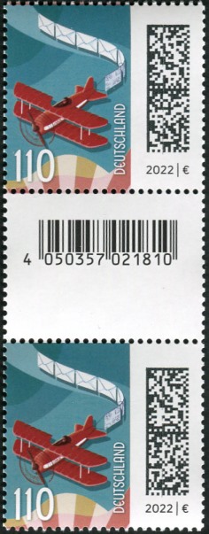 1,10€, Mi.Nr.3671 II ** 2. Auflage, SZ2 mit 2stelliger gerader Nr.