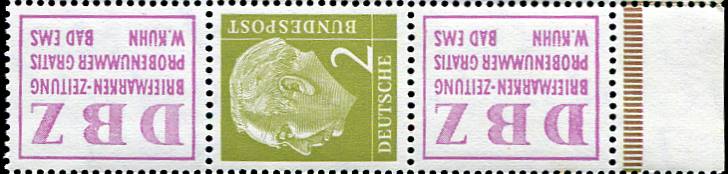 Bund ZDR S16 ** Unterrand