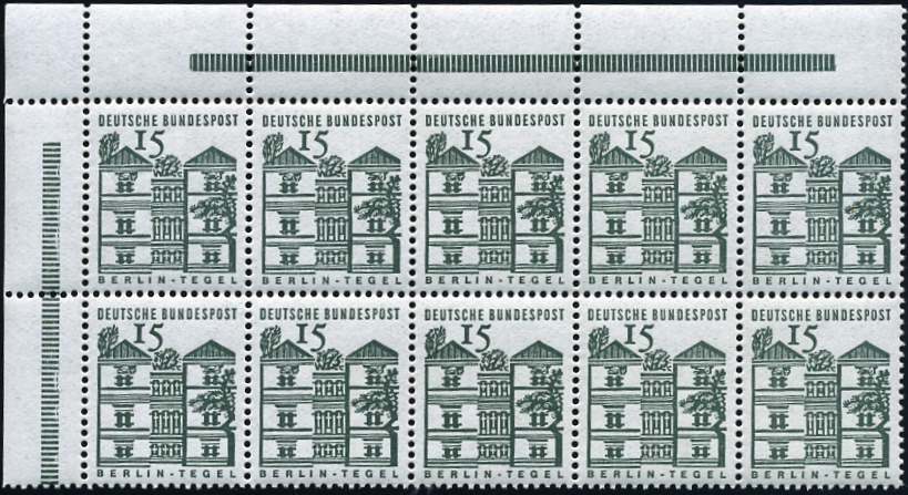 H-Blatt 15 RLV III ** Ecke oben links H-Blatt 15 RLV III ** Ecke oben links