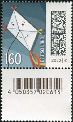 1,60€, Mi.Nr.3647 II ** 200er Rolle, SZ1, 3 stellig gerade, Nr. Typ E/IIb , Druck Enschedè