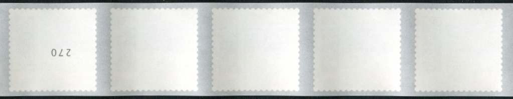 budr_5er_3stel_gerade_500er_Rolle3.jpg_1 0,45€, Mi. Nr. 3713 **, 500er Rolle 5er Streifen Nr. kopfstehend, 3stellig gerade