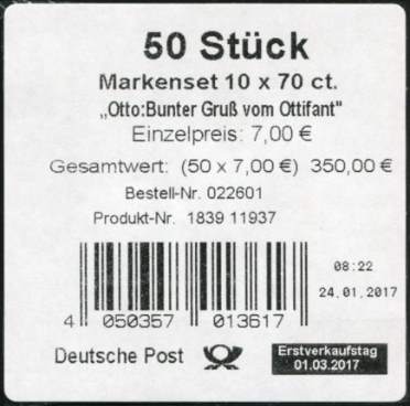 FB065  Verpackungslabel