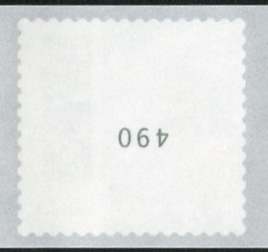 0,48€, Mi.Nr.3743 ** 500er Rolle Einzelmarke Nr. kopfstehend, 3stellig gerade