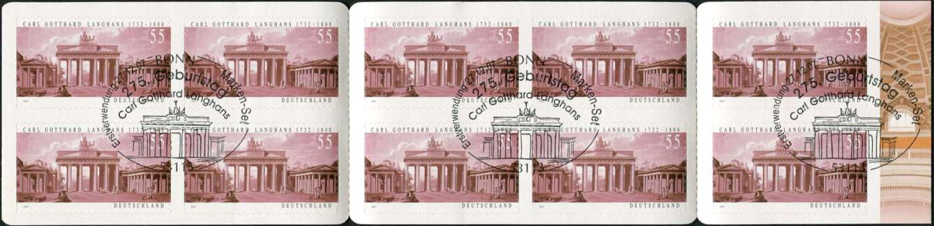 MH 070 mit 4mm Ersttagesstempel