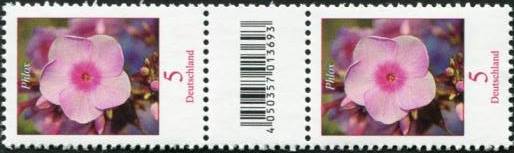 bu005_3296_sz2a_200er.jpg_2 0,05€, Mi.Nr.3296 ** 200er Rolle SZ2 mit 1 stelliger Nr. ungerade, EAN Code A
