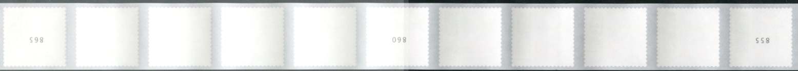 0,95€, Mi.Nr.3873 I **, 11er Streifen Nr., 3stellig, kopfstehend, 5000er Rolle