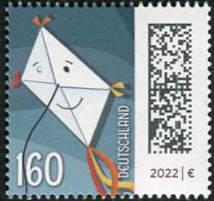 bu160_RM_QR_3647_II.jpg_1 1,60€, Mi.Nr.3647 II ** Einzelmarke ohne Nr. ,Druck RJE