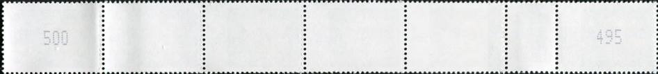 0,85€, Mi.Nr.3116 **  500er Rolle RA 6er Streifen, 1x EAN Code A; Nr Type 1
