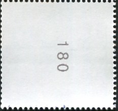 1,10€, Mi.Nr.3671 II ** 1. Auflage, SZ2 mit 3stelliger Nr. g/u, EAN Code