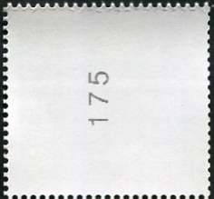 1,60€, Mi.Nr.3647 II ** 200er Rolle, SZ2, 3 stellig ungerade, Nr. Typ E/IIb , Druck Enschedè