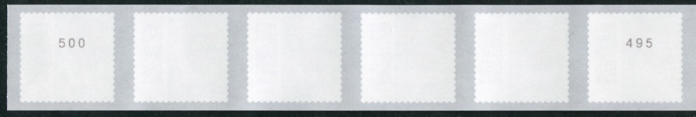 0,95€ , Mi. Nr. 3903 **, RA 6 ohne Null, 500er Rolle
