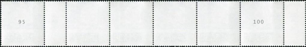 0,15€, Mi.Nr.3843 ** ,6er Streifen 2x EAN Code, 2-3stellig Nr.