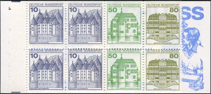 MH 24b mit Zähnung in Schrift F6+7 ** MH 24b mit Zähnung in Schrift F6+7 **