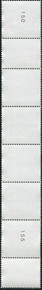 0,95€, Mi.Nr.3898 **  6er Str. 3-3stellige Nr., 2x EAN Code
