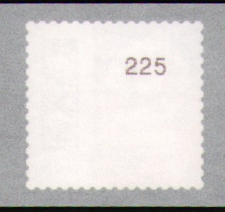 0,32€, Mi.Nr.3711 ** 5000er Rolle Einzelmarke mit 3stelliger Nr., ungerade