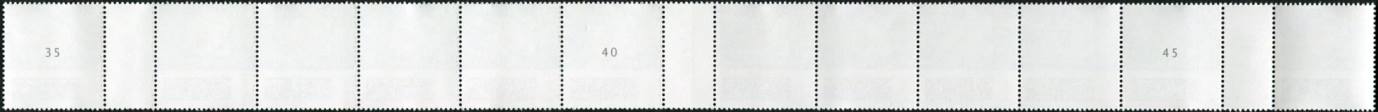1,60€, Mi.Nr.3647 I **  200er Rolle 12er Streifen 3x EAN Code, 2-2-2stellig Nr, u-g-u