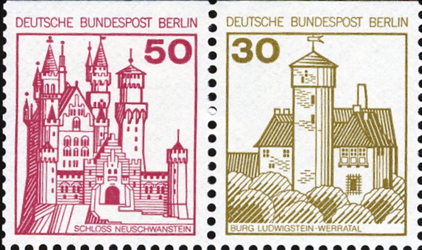 be10_w61.jpg Berlin Zdr W61 ** mit alter Fluoreszenz