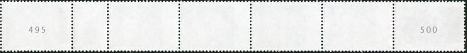 1,55€, Mi.Nr.3472 **  500er Rolle RA 6er Streifen, 1x EAN Code A; Nr Type 2