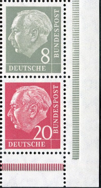 Bund ZDR ER5.4, S49 YI.I 2 ** Eckrand unten rechts