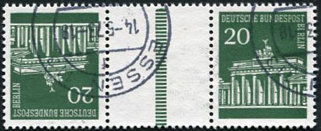 be07_kz4_gest.jpg Berlin Zdr KZ 4.1 gestempelt, Strl durchgehend
