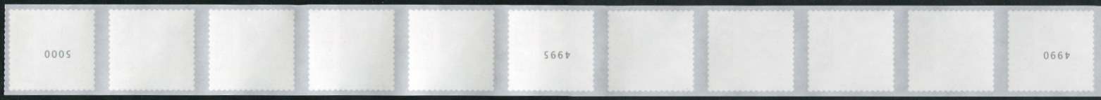 0,70€, Mi.Nr.3678 II ** 5000er Rolle RA 11 Nr. kopfstehend