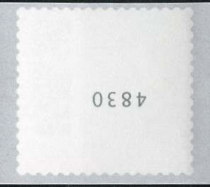 0,70€, Mi.Nr.3678 II ** 5000er Rolle Einzelmarke Nr. kopfstehend,4stellig gerade