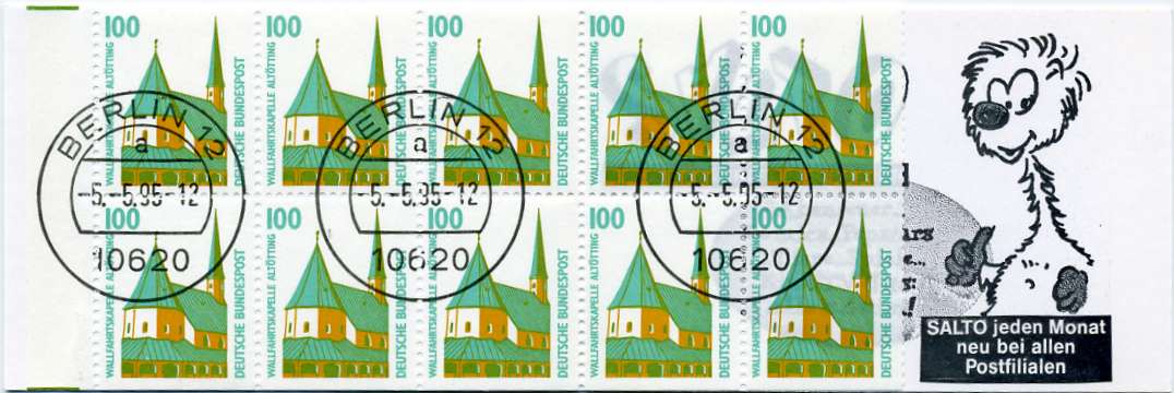 MH 32 A 50mm, Ersttagstempel Berlin MH 32 A 50mm, Ersttagstempel Berlin