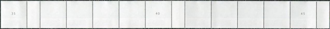 0,50€, Mi.Nr.3714 I **  11er Streifen 3x EAN Code, 2stellig Nr. 