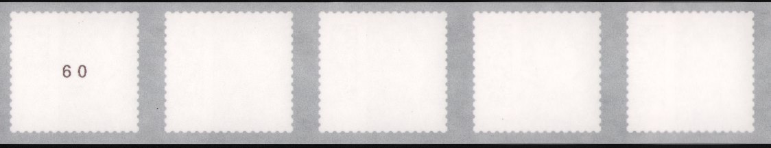 0,95€ , Mi. Nr. 3903 **, 5er Streifen mit 2stelliger Nr. gerade, ohne Null, 100er Rolle