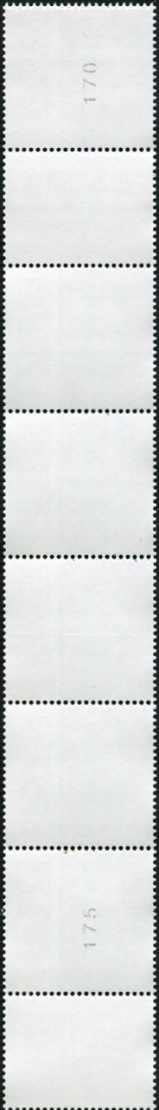0,10€, Mi.Nr.3723K **  6er Streifen 2x EAN Code  , 3stellige Nr. , DMC Code kopfstehend
